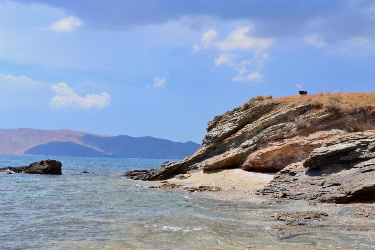 Beach House Set In A Beautiful Bay Karystos  Esterno foto
