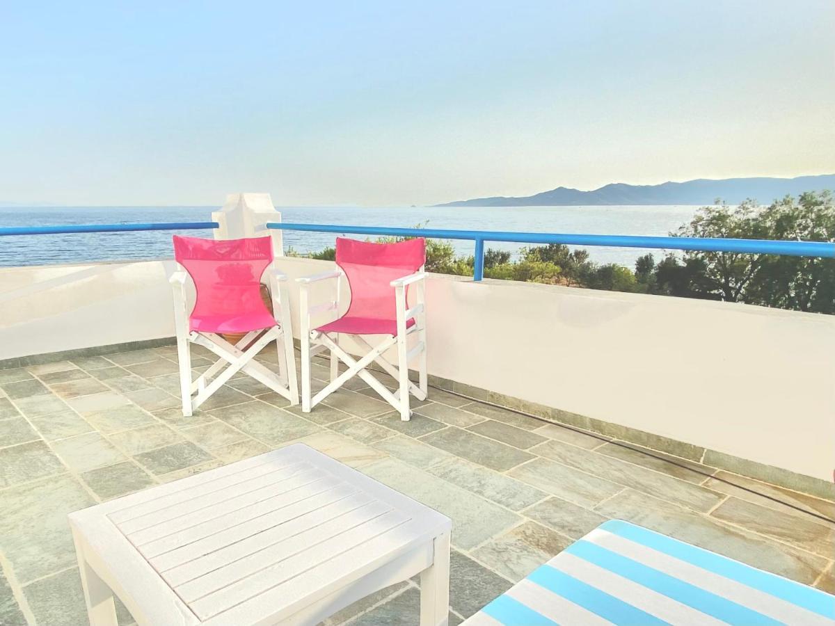 Beach House Set In A Beautiful Bay Karystos  Esterno foto